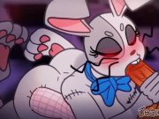 Preview 5 of Vanny Cute Furry Bunny Blowjob & Fuck Pussy - FNAF Security Breach
