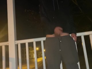 Bf Masturbates on Front Porch and_in Driveway Risky_Public