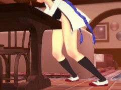 Roxy humping a table corner | Mushoku Tensei - Screenshot 10 of 16 - Anime