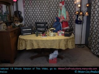 Sex With Santa's Little Helper Elf at the_Sneaker Shop POV - Mister Cox Productions