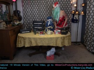 Sex With Santa's Little_Helper Elf at_the Sneaker Shop POV - Mister Cox Productions
