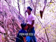 Preview 5 of Risky Quick Public Sex in Jangal with big tits girlfriend