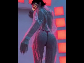 Flaunting a new image in underwear