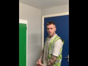 Preview 3 of Engineer wanking at work