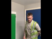 Preview 5 of Engineer wanking at work