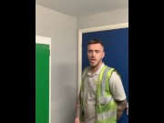 Preview 6 of Engineer wanking at work