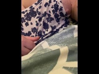 teasing, nipple, nip slip, vertical video