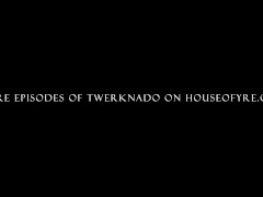 TWERKNADO: Aubree Valentine twerks on a cock