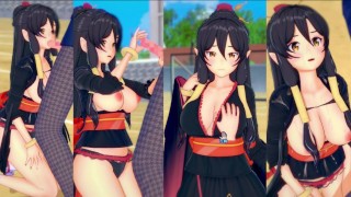 [Hentai Game Koikatsu! ] Faça sexo com Peitões Arifureta shokugyou Tio Klarus.Vídeo 3DCG Anime Eróti