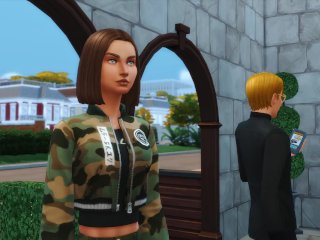 Mega Sims- Girlfriend Cheats on Boyfriend_with Strangers(Sims 4)