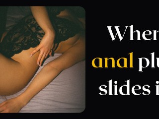 When Anal Plug Slides in - Erotic Audio Story of Submissive Girl Hungry for Cock Worship