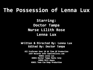 $Clov Cum Dump Lenna Lux Dresses As Nun, Has To Get Exorcism By Doctor Tampa & Nurse Lilith Rose!