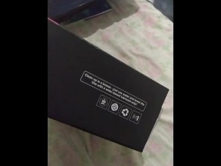 unpacking my new sex toy!
