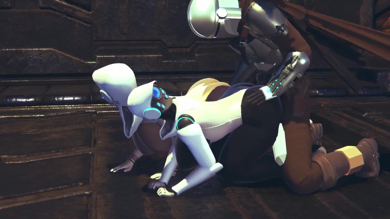 Din Djarin having fun with 2 Haydee Robots | Starwars The Mandalorian &  Haydee Crossover parody