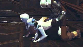 Дин Джарин развлекается с 2 роботами Haydee | Пародия на кроссовер «Звездные войны: Мандалорец» и «Хейди»