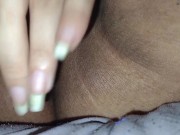 Preview 4 of My hard clit and hairy gushy pussy after making myself cum twice