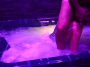 Preview 4 of fucking with a stranger in the Canary Islands in the jacuzzi resort