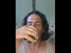 Sissy drinks pee - Screenshot 14 of 16 - Crossdresser