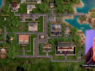 (Episode 25) Deep throat sur la table de massage ! FR Treasure of Nadia ( porngame )