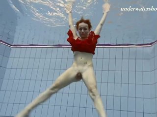 Ala and IvaWith Paulinka Nude_and Horny in the Pool