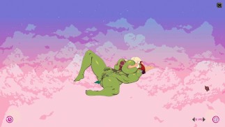 Пушистая игра Cloud Meadow Ogre girl с огромными сиськами