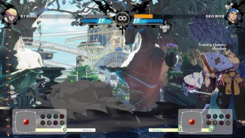 Ky Corner Throw Optimal 100 Tension | Guilty Gear Strive