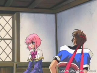 Superhero anime fuck between two enemies