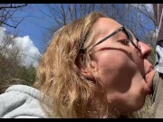 Preview 4 of Perfect Little Slutty Sarah Loves Sucking Cock in Public Places