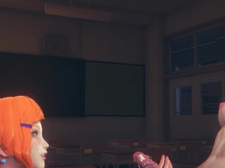 Ben 10 Hentai Futanari – Gwen handjob and Fucked by Futanari in Classroom