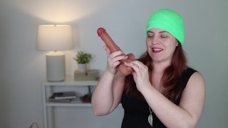 Sex Toy Review - Posable Dual Density Silicone Dildo - Harness Compatible - Realistic Adult Product