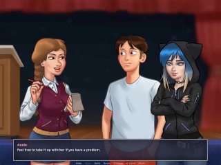 gameplay, game, girl, college
