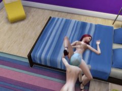 Сочная зайка из плэйбой соблазнила тощую анимешницу