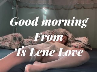 Good morning 