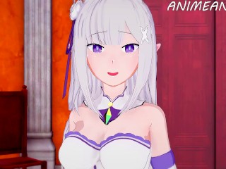 RE ZERO EMILIA HENTAI