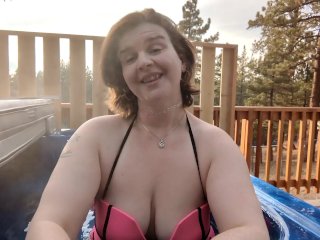 Smoking Sugar Baby Hot Tub