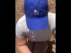 Video Young college slut skips class to suck dick in park pt 1