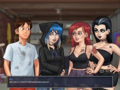 Summertime Saga Cap 52 - Preparándonos Para La Fiesta En La Terraza