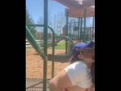 Young college latina slut skipping class to suck a bbc in the park 