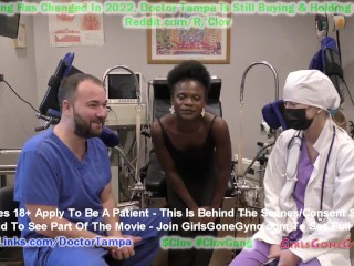 $Clov Ebony Beauty Rina Arem Gets A Mandatory Orgasm From Doctor Stacy Shepard @GirlsGoneGynoCom