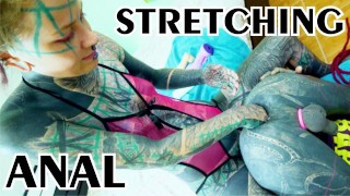 Anuskatzz FEMDOM Anal FISTING Tatoué Sissy Jouets Anal Baille Prolapsus Gicler Éjaculation