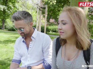 BITCHESABROAD - Hot Babe Lexy Star Meets Local And Rides His Giant Cock - LETSDOEIT