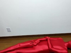 ペニスケースゼンタイ2枚重ね着してみた - Screenshot 11 of 16 - Zentai