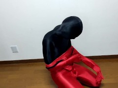 ペニスケースゼンタイ2枚重ね着してみた - Screenshot 6 of 16 - Zentai