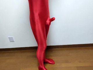 solo male, verified amateurs, 全身タイツ, morpsuit