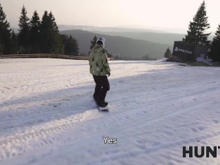 HUNT4K. When Husband Is Loser,Wife Fucks Any Skier
