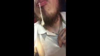 Alpha straight, Drooling, spit, drool!!! Spitting!