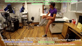 Rebel Wyatt Gets Humiliating Gyno Exam Required For New Students By Doctor Tampa On Tiny Cameras!!!!