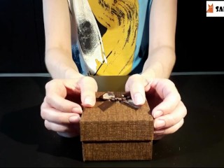 ASMR Scratches and Taps on Gift Boxes (NO TALKING) Part 5