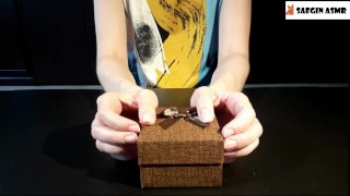 ASMR Scratches and Taps on Gift Boxes (NO TALKING) Part 5