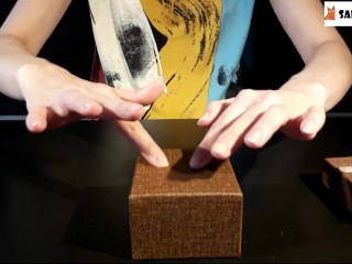 ASMR Scratches and Taps on Gift Boxes (NO TALKING) Part 6